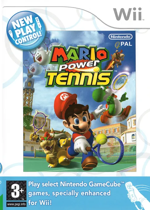 Mario Power Tennis (Europe) (En,Fr,De,Es,It)